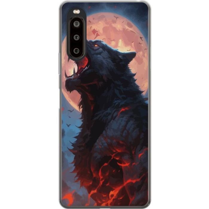 iSecrets - Mobilskal till Sony Xperia 10 II med Ylande varg