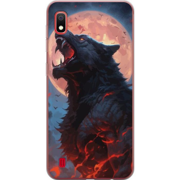 iSecrets - Mobilskal till Samsung Galaxy A10 med Ylande varg