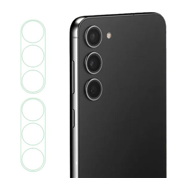 OEM - [2-PACK] Galaxy Z Flold 5 Kameralinsskydd i Härdat glas - Clear