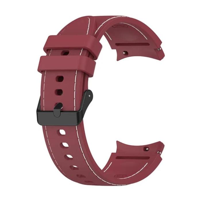 Taltech - Galaxy Watch 5/5 Pro (40/44/45mm) Armband - Vinrött
