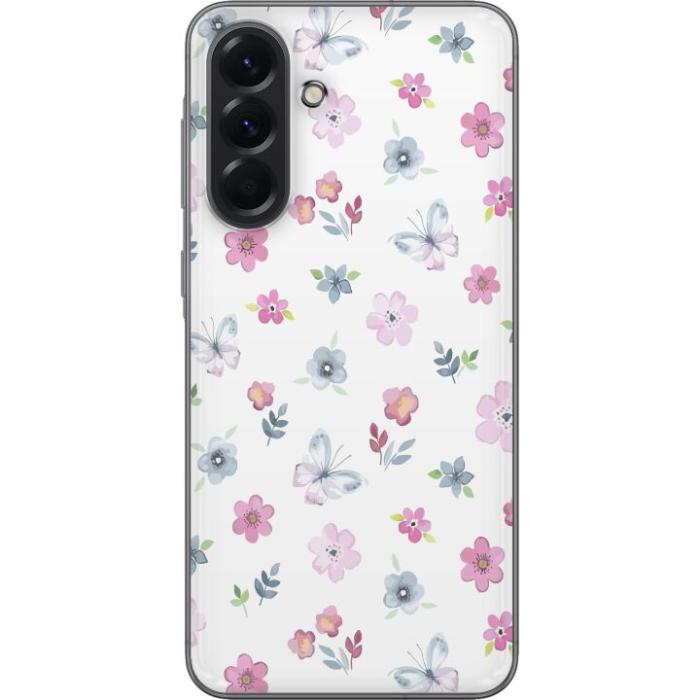 iSecrets - Mobilskal till Samsung Galaxy A56 med Blommor och fjärillar