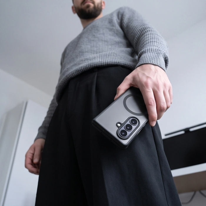 Tech-Protect - Tech-Protect Mobilskal För Galaxy Z Fold 8 Ultra Magsafe Magpeak - Svart