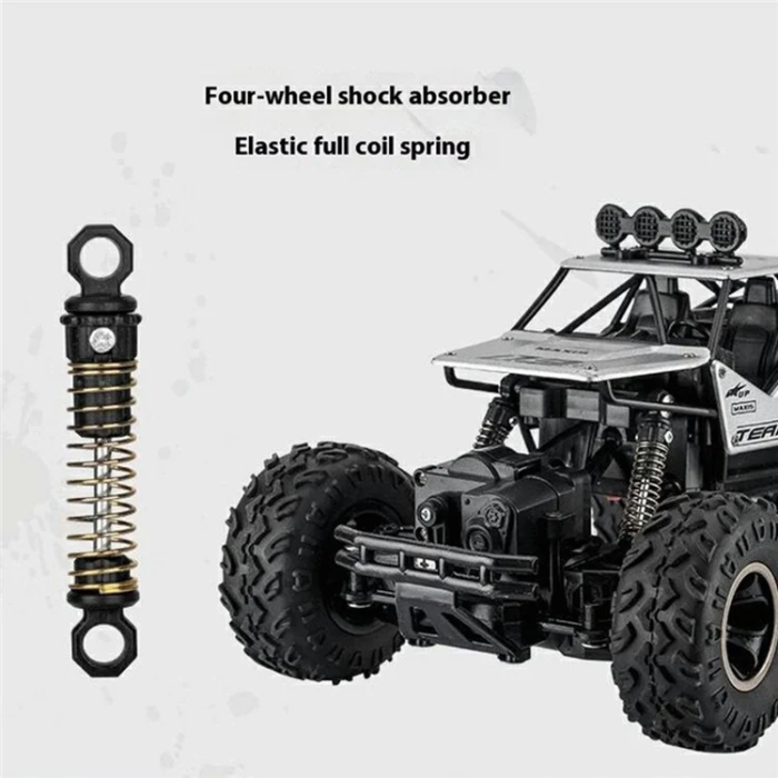 OEM - RC Lastbil Legering Rock Crawler Klättring Bil Leksak - Svart