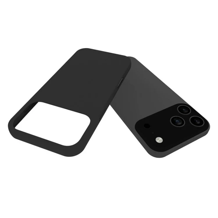 A-One Brand - [10-Pack] iPhone 17 Pro Max Mobilskal Soft TPU Matte - Svart