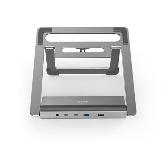 Hama - Hama USB-C Dockningsstation 12in1 - Svart