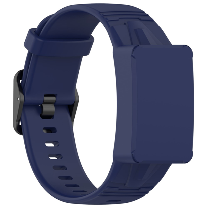 A-One Brand - Whoop 4.0 Armband Silikon med Protective Skal - Mörkblå