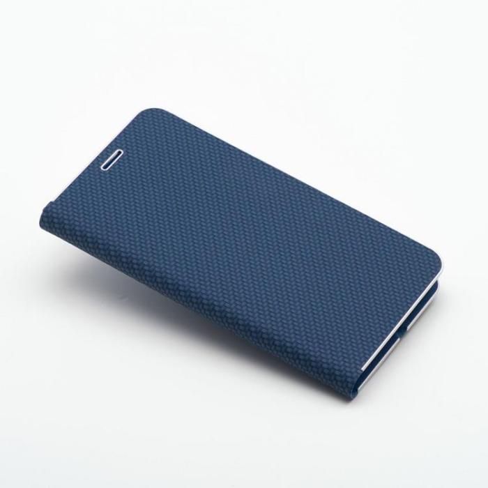 OEM - iPhone 16 Pro Plånboksfodral Luna Carbon - Blå