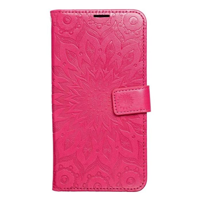 OEM - Galaxy A13 4G Plånboksfodral Mezzo Mandala - Magenta