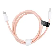 OEM - Typ-C to Typ-C Kablar PD 60W 3A C263 1m - Rosa