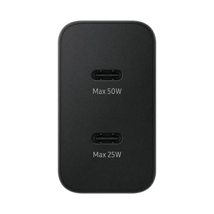 Samsung - Samsung Väggladdare 2x USB-C 50w - Svart