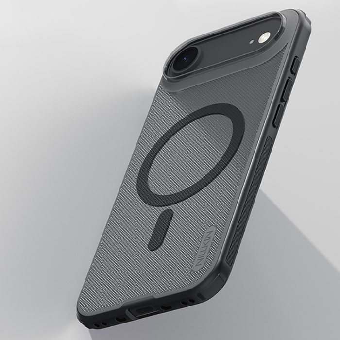 Nillkin - Nillkin iPhone Air Mobilskal MagSafe Super Frosted Shield Pro - Svart