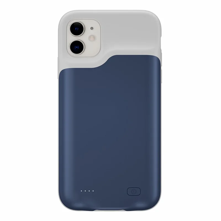 iPhone 11 Batteriskal 6800mAh T43 - Blå (Blå) | 2353 | AlltMobil