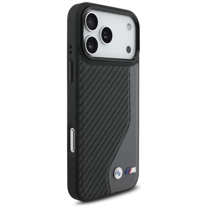 BMW - BMW iPhone 17 Pro Max Mobilskal MagSafe M Carbon Logo - Anthracite