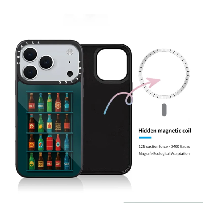 A-One Brand - Mobilskal till iPhone 17 Pro MagSafe Aluminium Silikon