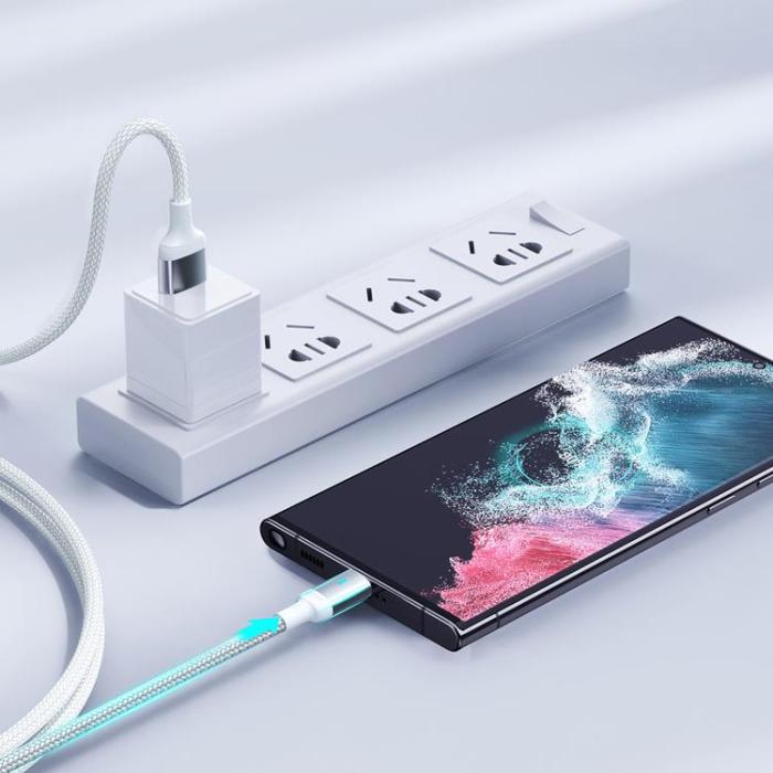 UTGATT - Joyroom USB Till Micro USB Kabel 1.2 m - Vit
