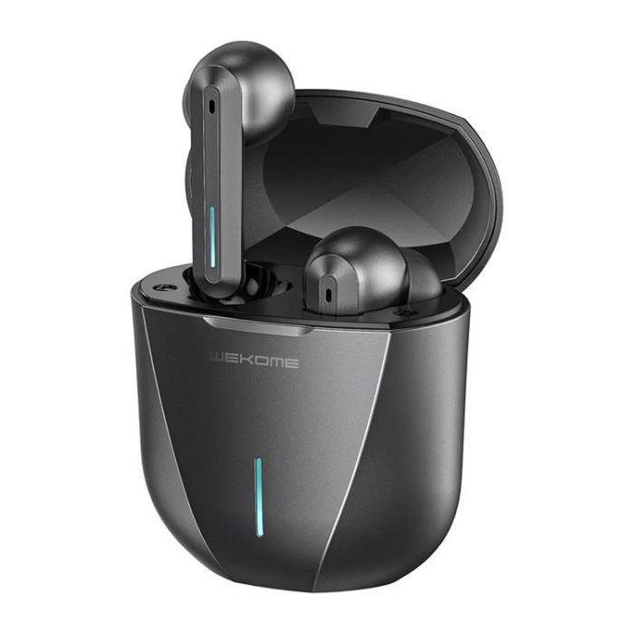 UTGATT1 - WK Design TWS Bluetooth Trådlös Hörlurar - Grå