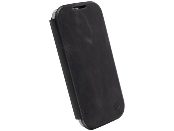 UTGATT4 - Krusell Kiruna FlipCover till Samsung Galaxy S4 - Svart