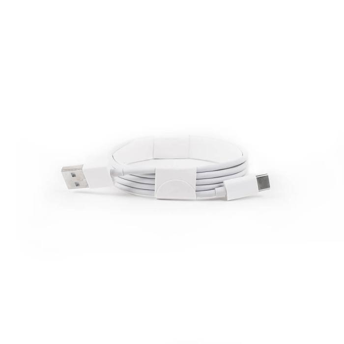 GEAR - GEAR Trådlös Dual QI Laddare USB-C Ansl. 2x10W Vit med Grå Textil