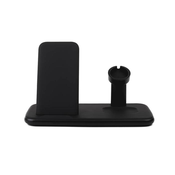 GEAR - GEAR - Trådlös Trippel QI Laddare USB-C Ansl. 20W