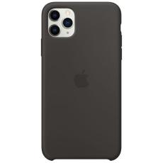 Apple - Apple iPhone 11 Pro Max Mobilskal Silicone - Svart