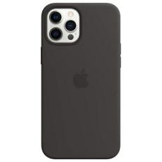 Apple - Apple iPhone 12 Pro Max Mobilskal MagSafe Silicone - Svart