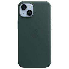 Apple - Apple iPhone 14 Mobilskal MagSafe Leather - Forest Green