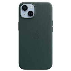 Apple - Apple iPhone 14 Plus/15 Plus Mobilskal MagSafe Läder - Skogsgrön
