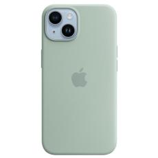 Apple - Apple iPhone 14 Plus/15 Plus Mobilskal MagSafe Silikon - Succulent