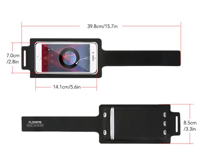 Floveme - Floveme 5.5'' Sports Handband - Svart