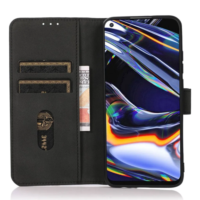 KHAZNEH - KHAZNEH Galaxy A14 5G/4G Plånboksfodral Retro - Svart
