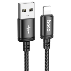 Hoco - HOCO USB-A till Lightning Kabel 2,4A X91 3 m black