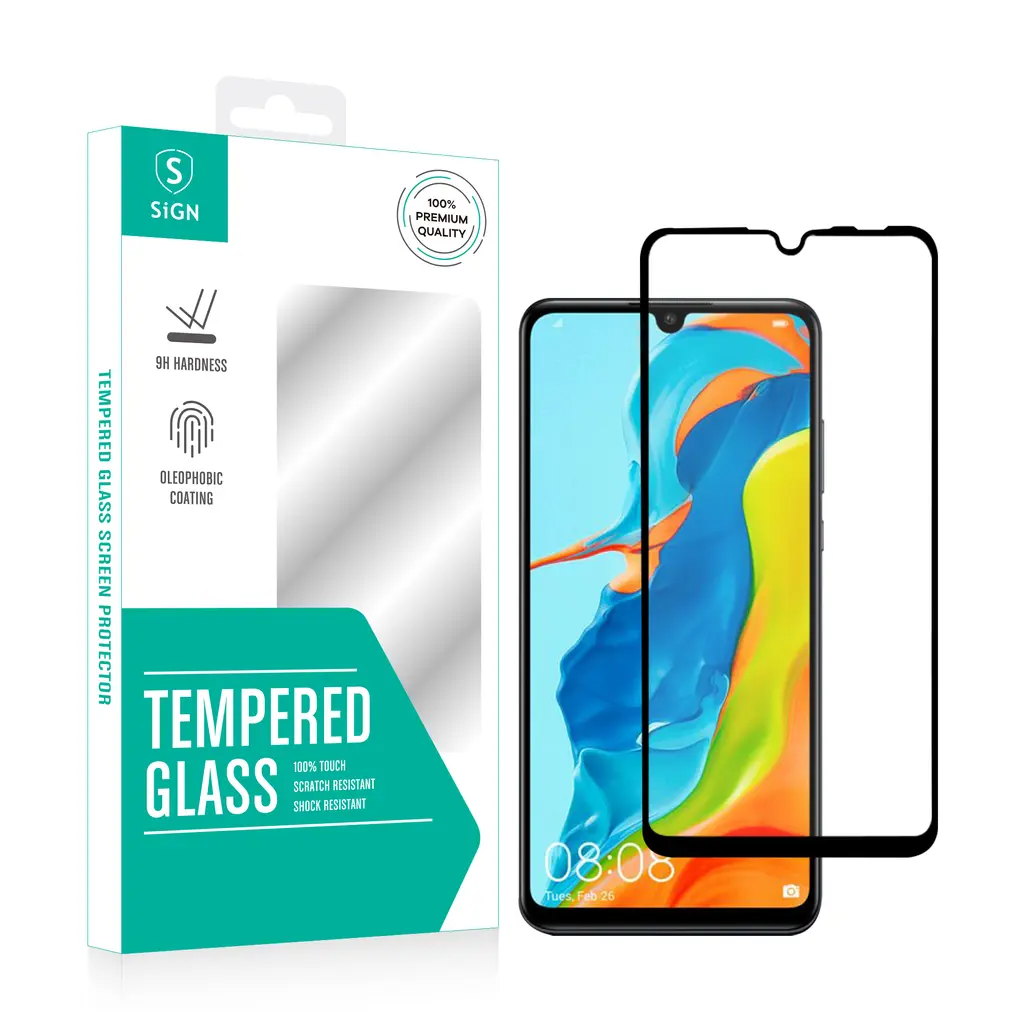 SiGN Huawei P30 Lite Härdat Glas Skärmskydd 2.5D | 5468 | AlltMobil