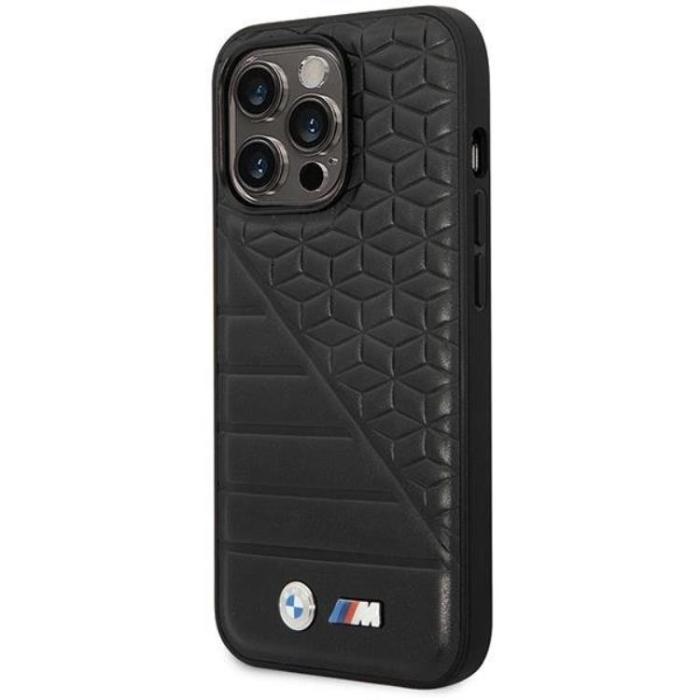 UTGATT1 - BMW iPhone 14 Pro Max Mobilskal Bi Pattern - Svart