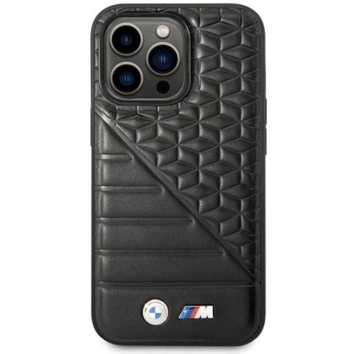 UTGATT1 - BMW iPhone 14 Pro Max Mobilskal Bi Pattern - Svart