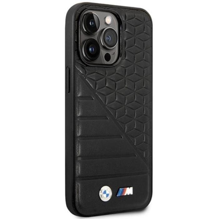 UTGATT1 - BMW iPhone 14 Pro Max Mobilskal Bi Pattern - Svart