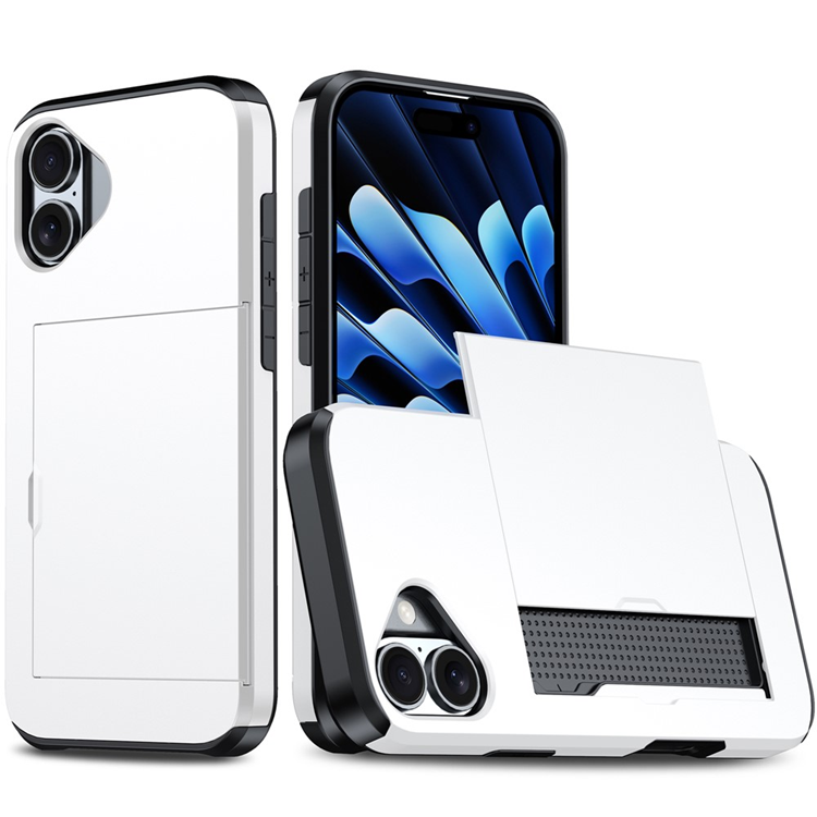 Mobilskal till iPhone 17 korthållare - Vit | 2353 | AlltMobil