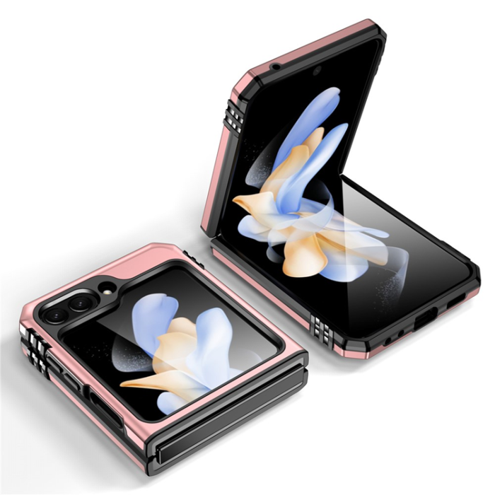 A-One Brand - Galaxy Z Flip7 FE/Z Flip6 Mobilskal Armor Kickstand