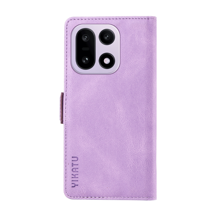 YIKATU - YIKATU OnePlus 15 5G Konstläder Plånboksfodral Skin-touch Feeling