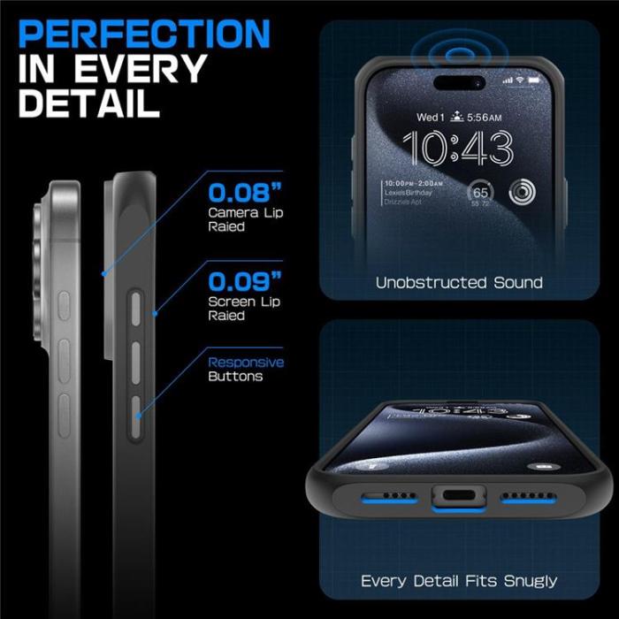 SupCase - Supcase iPhone 16 Pro Mobilskal Magsafe UB - Grå