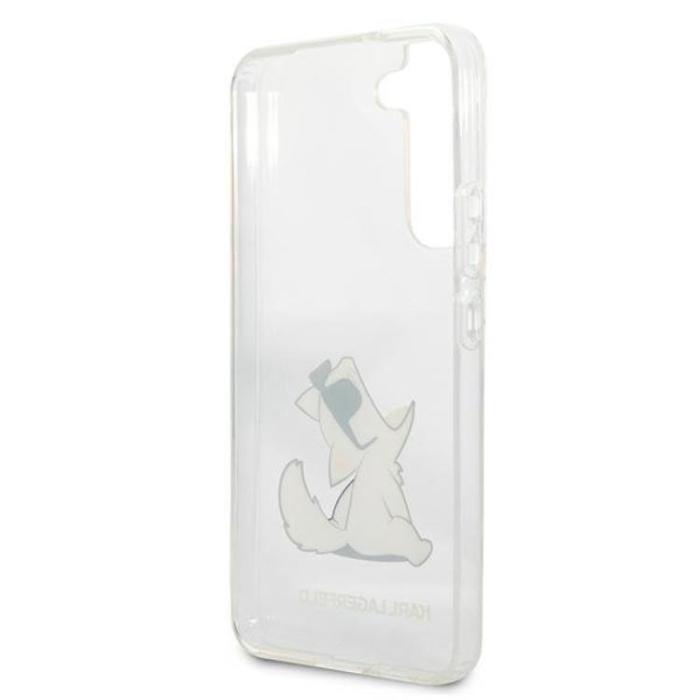 KARL LAGERFELD - Karl Lagerfeld Choupette Eat Skal Galaxy S22 Plus - Transparent