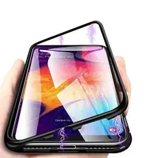 OEM - Huawei P40 Pro Skal Magnetisk Metallram + H&auml;rdat Glas Fram och Bak