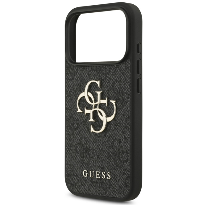 Guess - Guess Mobilskal för iPhone 18 Pro/17 Pro med Rem Classic Logo - Svart