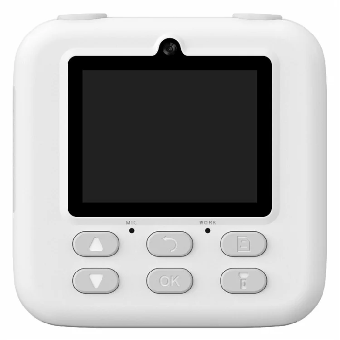 OEM - Barn Digitalkamera HD 1080P Med Skrivare P79 - Vit