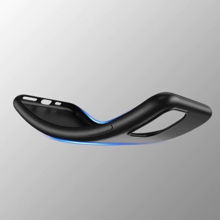 OEM - Soft TPU Gel Protective Mobilskal iPhone 12 & 12 Pro - Svart