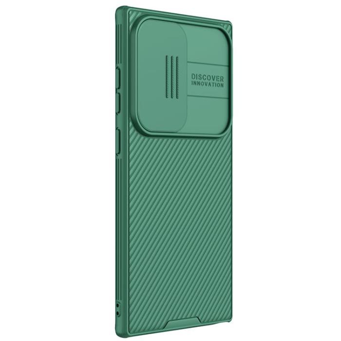 Nillkin - Nillkin Galaxy S24 Ultra Mobilskal CamShield Pro Armored - Grön