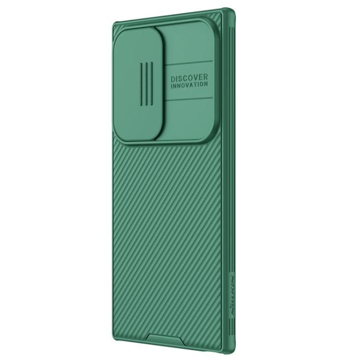 Nillkin - Nillkin Galaxy S24 Ultra Mobilskal CamShield Pro Armored - Grön