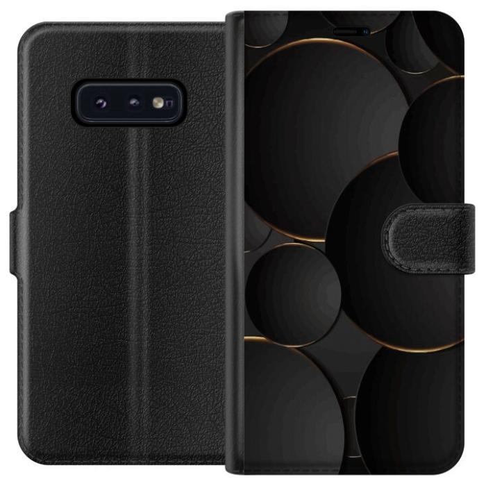 iSecrets - Plånboksfodral till Samsung Galaxy S10e med Lyxig Cirklar