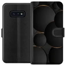 Gustaf - Pl&aring;nboksfodral till Samsung Galaxy S10e med Lyxig Cirklar
