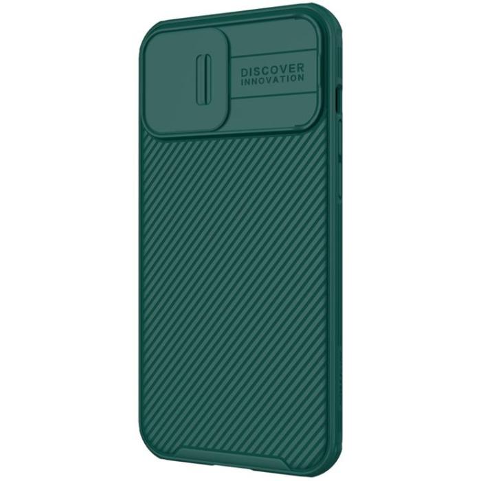 Nillkin - Nillkin iPhone 14 Pro Skal Camshield Pro - Grön