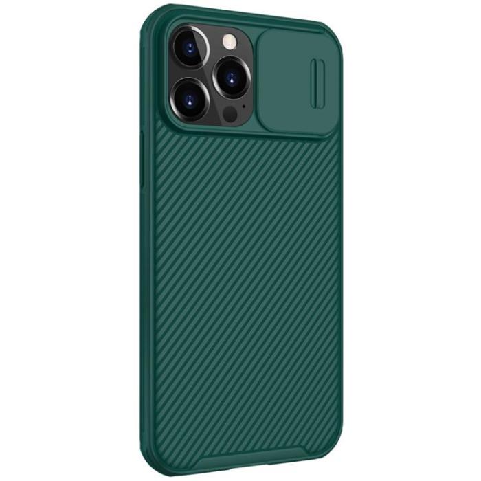 Nillkin - Nillkin iPhone 14 Pro Skal Camshield Pro - Grön
